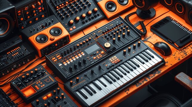 Animated music production tutorial clear steps