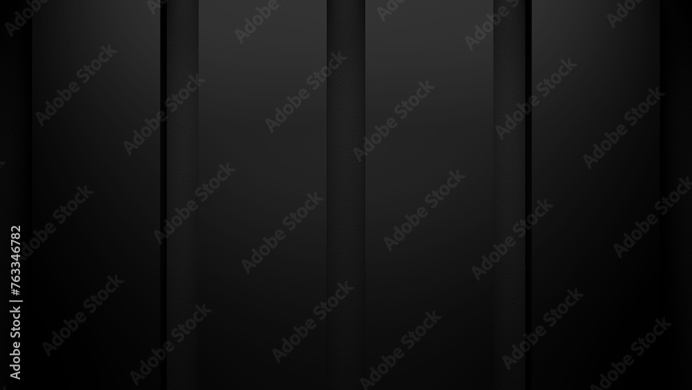 Poster black abstract wall empty form light design backdrop, empty black background wall 3d abstract minimalistic seamless pattern