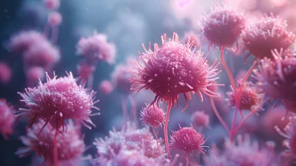 Foto op Plexiglas Sesamin and Cancer-killing, T-Cells © Suralai