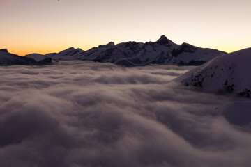 Mer de nuage