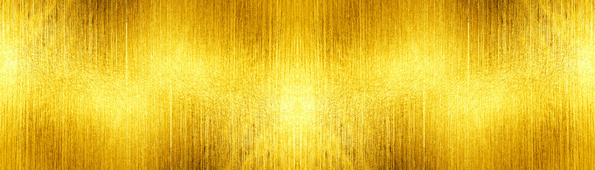 Gold metal brushed background - 763354761
