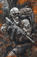 skeleton soldier