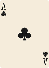 Ace of Clubs Heritage Playing Cards