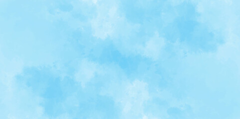 Blue sky with cloud .Beautiful blue sky with white clouds .bright cloud cover in the sun calm clear winter air background .gradient light white background.	