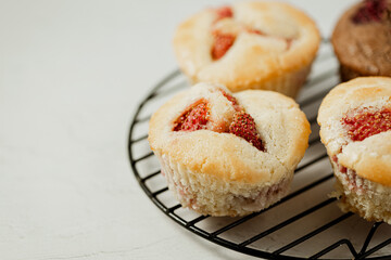 Strawberry Muffins