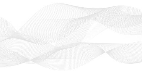 Abstract white digital blend wave lines and technology background. Modern white flowing wave lines and glowing moving lines. Futuristic technology and sound wave lines background.