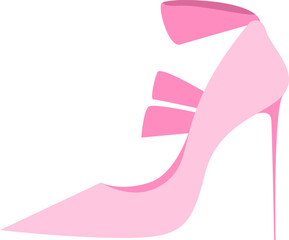 High Heels Cartoon Illustration