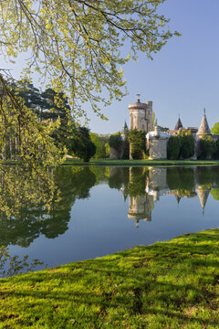 Franzensburg, Schlossteich, Laxenburger Park, Laxenburg, Nieder&ouml;sterreich, &Ouml;sterreich