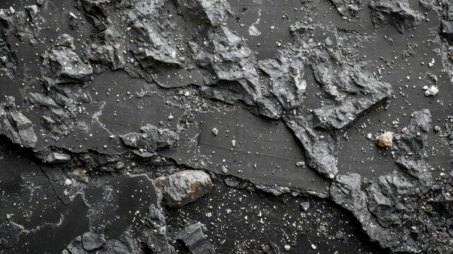 Black gray anthracite stone concrete texture background