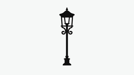 Fototapeta na wymiar Lamp icon or logo isolated sign symbol vector illustration