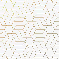 WebGeometric vector pattern, repeating scalene rectangle on hexagon shape. pattern is clean for fabric, printing, wallpaper. Pattern is on swatches panel - 763377786