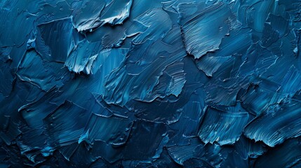 Rough colorful dark blue art painting texture background wallpaper