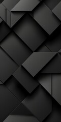 Black gradient, geometry, pattern, 3d, Background image for mobile phone, ios, Android, banner for instagram stories, vertical wallpaper.