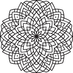 Obraz premium Geometric Shapes coloring pages. Geometric Shapes outline for coloring book