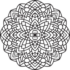 Geometric Shapes coloring pages. Geometric Shapes outline for coloring book