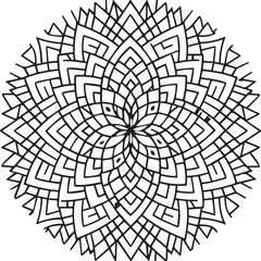 Geometric Shapes coloring pages. Geometric Shapes outline for coloring book