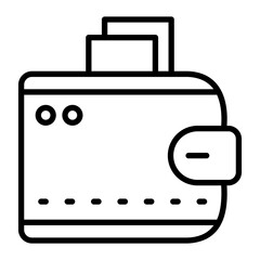 Wallet Line Icon