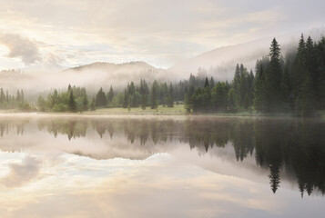 Naklejka premium Prebersee, Salzburg, Österreich