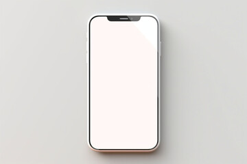 A sleek, modern smartphone on a minimalist, toys in the background сreated with Generative Ai