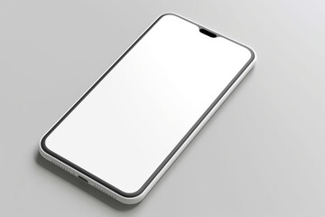 A sleek, modern smartphone on a minimalist, toys in the background сreated with Generative Ai