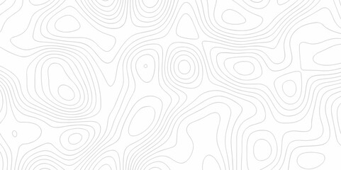 Seamless pattern with lines Topographic map. Geographic mountain relief. Abstract lines background. Contour maps. Vector illustration, Topo contour map on white background, Topographic contour lines.