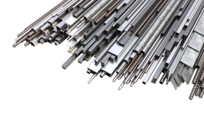 Variety of metal profiles and bars