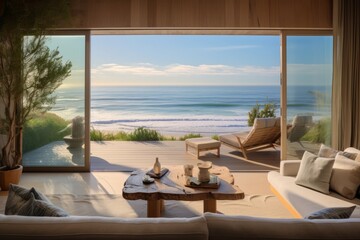 A beach house haven that invites you to savor the soothing rhythm of the waves