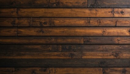 Full frame of dark brown wooden panel texture, ideal for rustic background design
