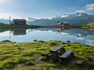 Fuscher Lacke, Großglockner Hochalpenstrasse, Nationalpark Hohe Tauern, Salzburg, Österreich