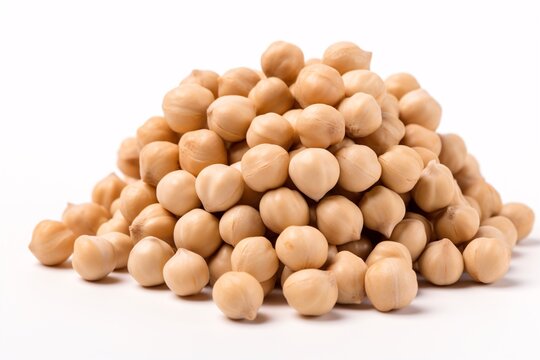a pile of chickpeas