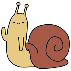 Cute snail