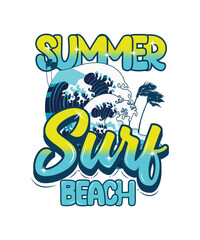 Summer t shirt, surfing, vocation, graffiti, t shirt, graffiti, summer design, California beach, beach t shirt, t shirt design.  