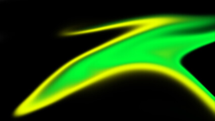 Yellow, green, and black grainy noise texture gradient background