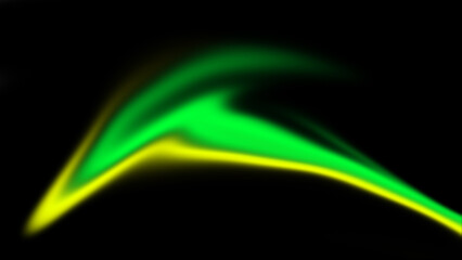 Yellow, green, and black grainy noise texture gradient background