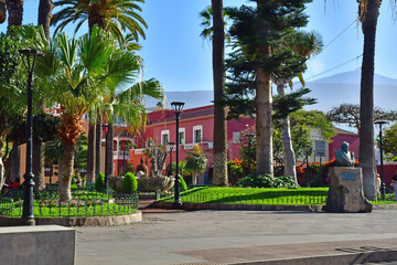 Tenerife, Canary Islands - march 15 2024 : Puerto de la Cruz