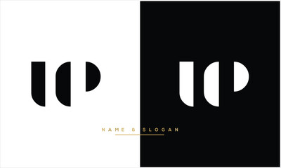 UE, EU, U, E, Abstract Letters Logo Monogram