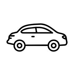 Fototapeta premium Auto Seitenansicht 