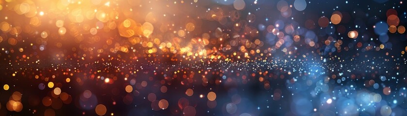 Sparkling sparklers and bokeh lights in the background - obrazy, fototapety, plakaty