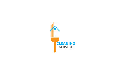 Creative modern Cleaning service logo