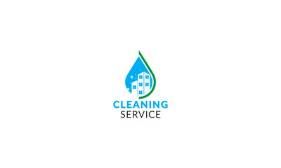 Cleaning service Template for logo design