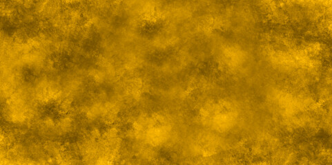 Abstract golden grunge texture. Black and orange background texture. Dark watercolor vintage paint texture.