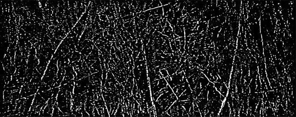 Scratched Grunge Urban Background Texture Vector. Dust Overlay Distress Grainy Grungy Effect. Distressed Backdrop Vector Illustration. Isolated Black on White Background. EPS 10.
