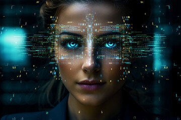 Business people programmers meeting conference against hackers criminals Generative AI