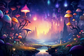 Whimsical and creative colorful backgrounds perfect for adding a touch of magic