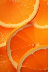 Close-up of Orange Slices
