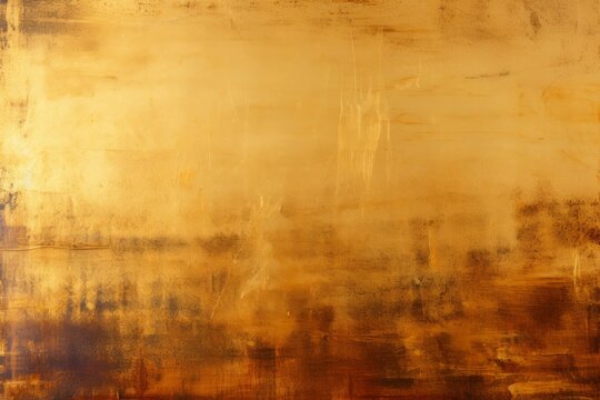 A gold background with golden metallic paint