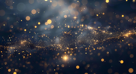 background with scattered golden stars