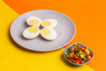 boiled eggs
