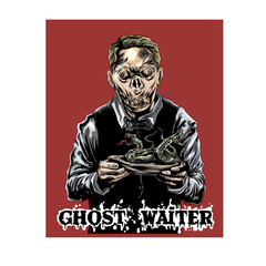 image of a male ghost character on a transparent background.