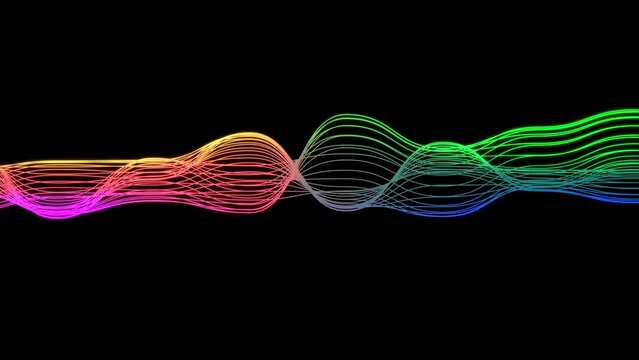 Abstrack Wave Background